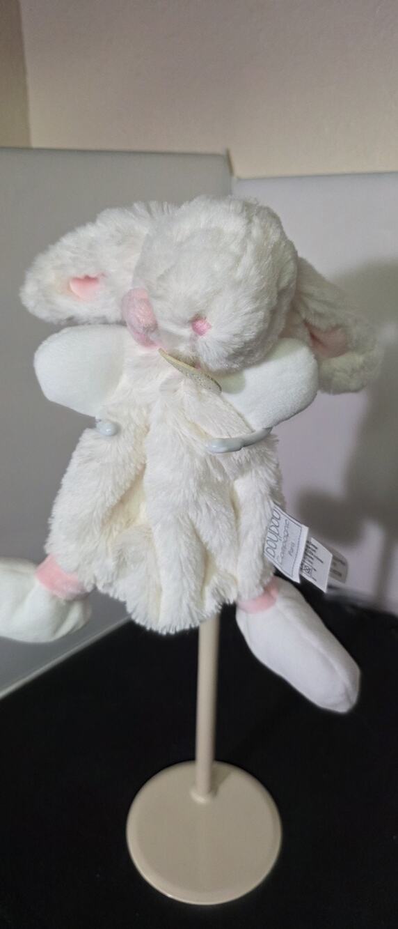 DouDou Et Compagnie Paris Plush Mon Lapin BONBON BUNNY Security Blanket Lovey R1